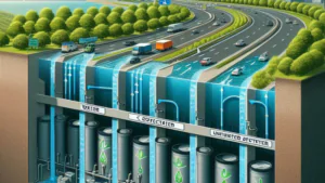 Otobanlarda yagmur suyu hasadı- Rainwater harvesting on highways.